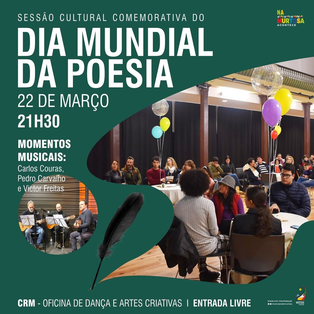 Murtosa Comemora Dia Mundial de Poesia