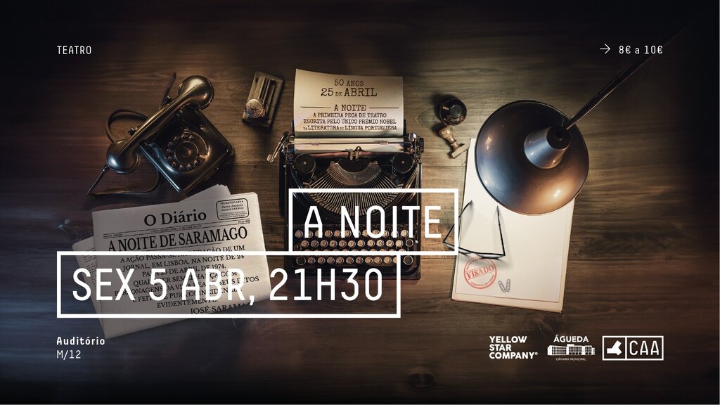 A noite - a partir de José Saramago | Teatro