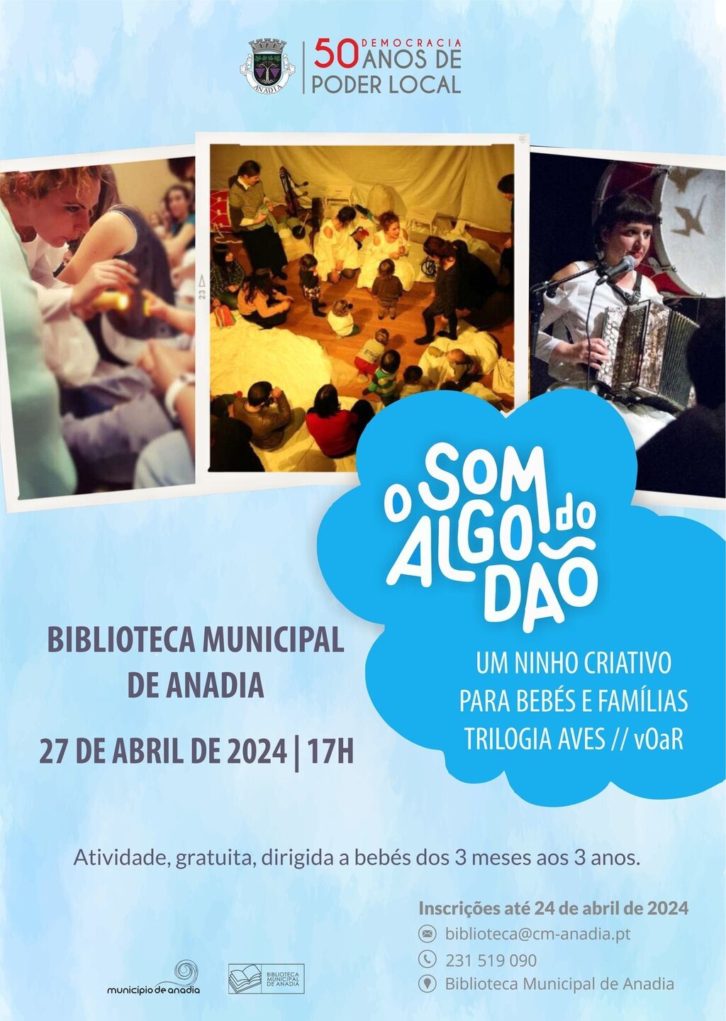 “Som do Algodão” - Um ninho criativo para bebés e famílias