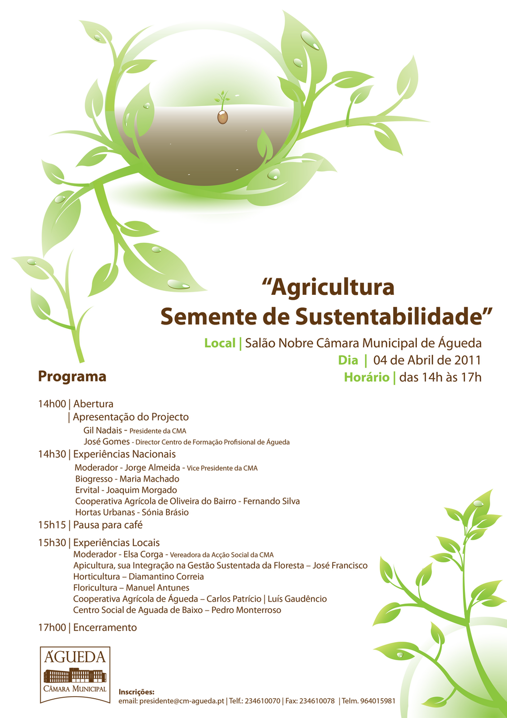 Seminário “Agricultura, semente de sustentabilidade” 
