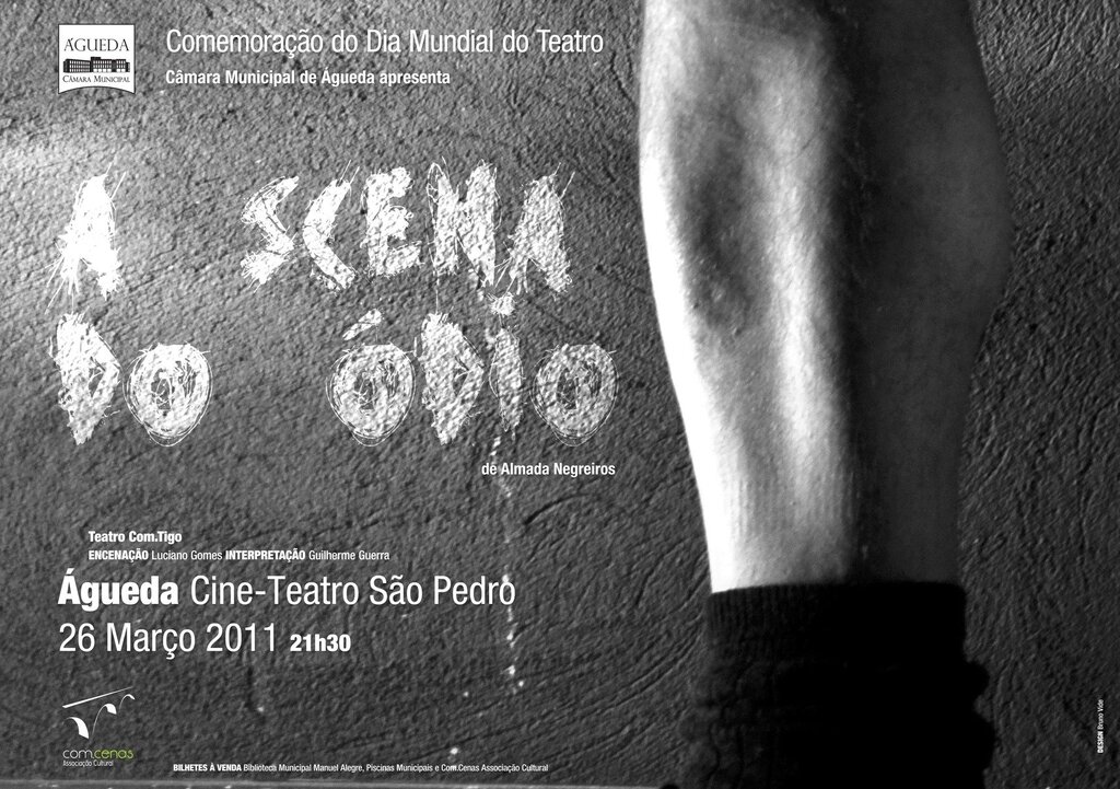 Peça de Teatro "A Scena do Ódio" de Almada Negreiros [Comemoração do Dia Mundial do Teatro] 