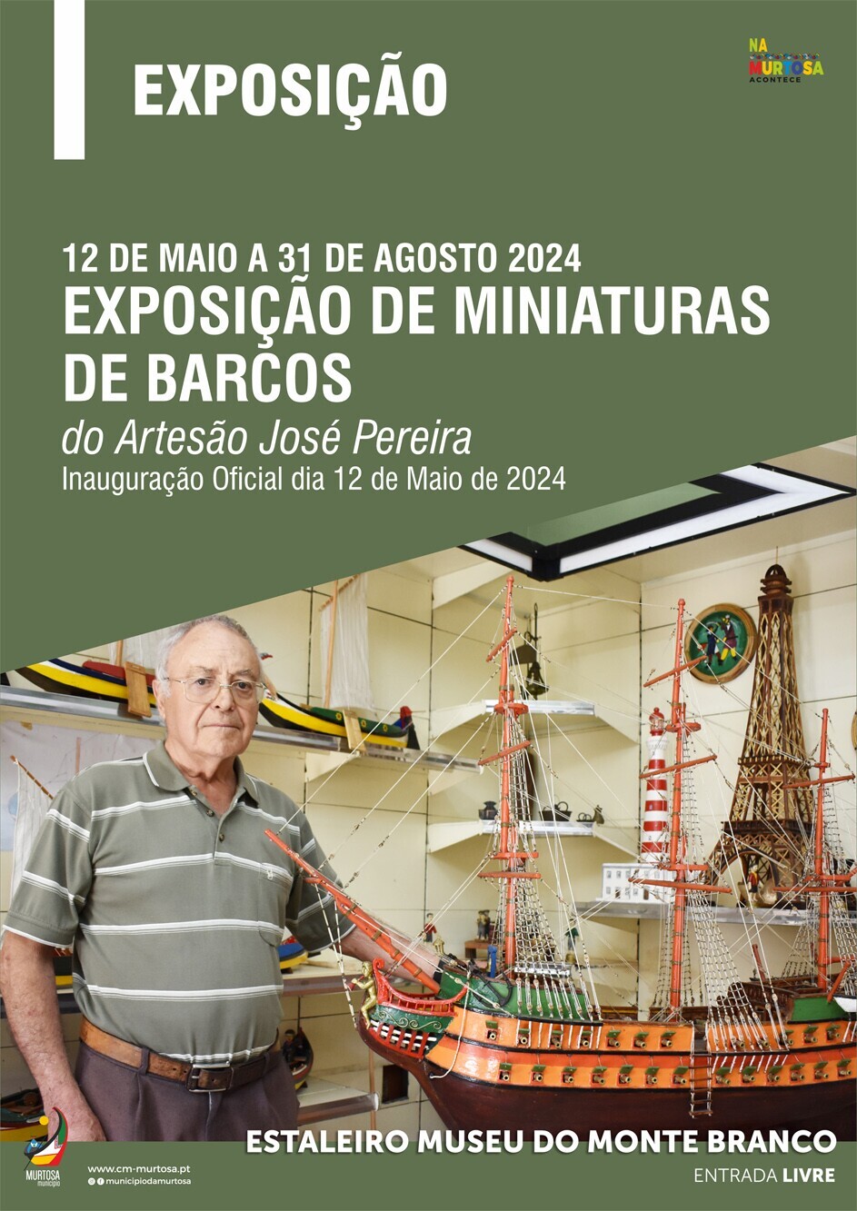Exposição de Miniaturas de Barcos