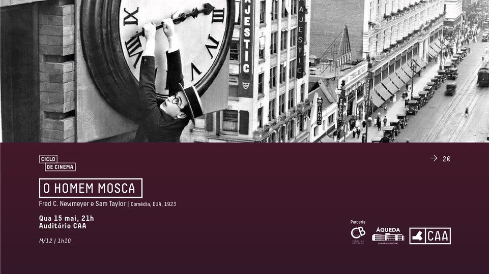 O Homem Mosca | Cine-Concerto | Ciclo de Cinema