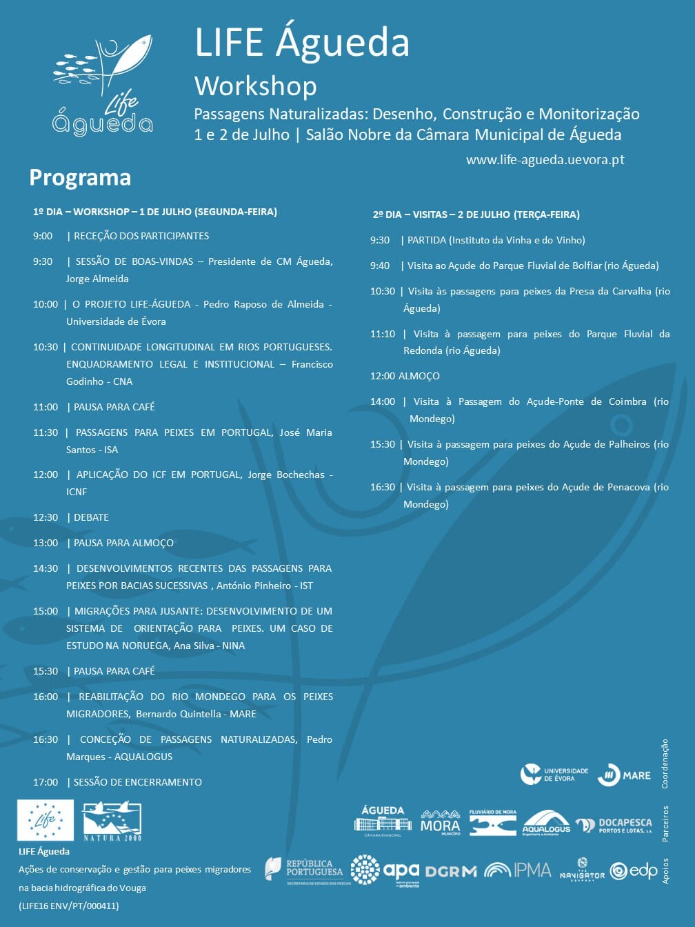 Workshop "Passagens Naturalizadas: Desenho, Construção e Monitorização"