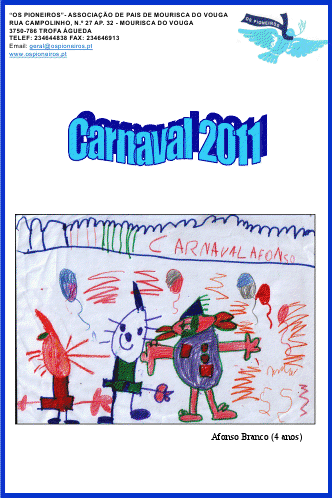 Desfile de Carnaval Intergeracional promovido pel'Os Pioneiros