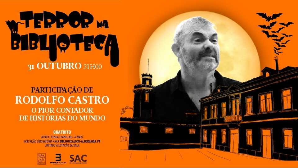 TERROR NA BIBLIOTECA COM RODOLFO CASTRO