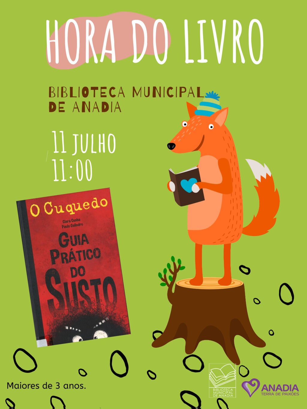 Hora do Livro "O Cuquedo - Guia Prático do Susto"