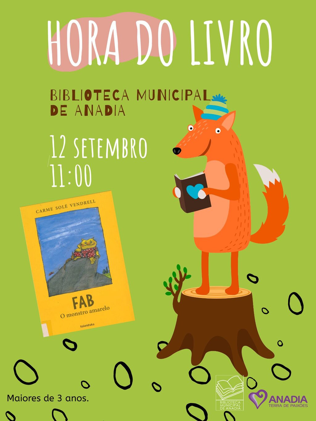 Hora do Livro "FAB O monstro amarelo"
