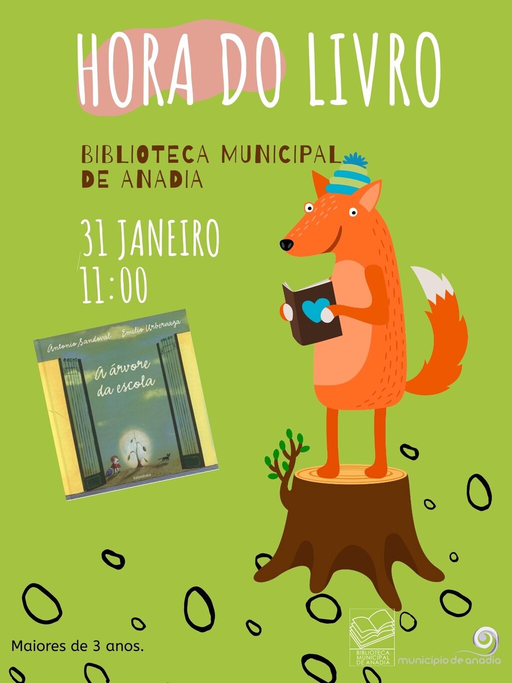Hora do Livro:"A árvore da escola"