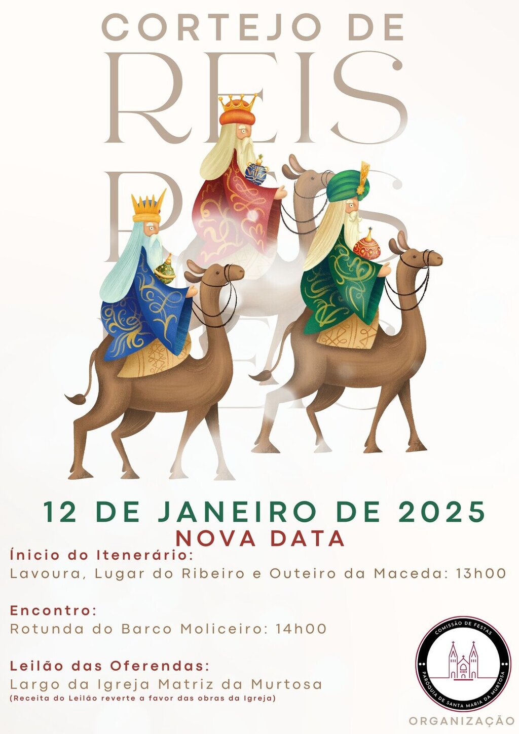 Cortejo de Reis 2025