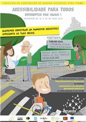 Exposição ACESSIBILIDADE PARA TODOS: DIFERENTES MAS IGUAIS! [Org.: CMA]