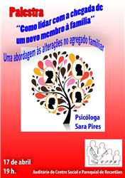 Palestra “Como lidar com a chegada de um novo membro à família” [Org.: CSPR]