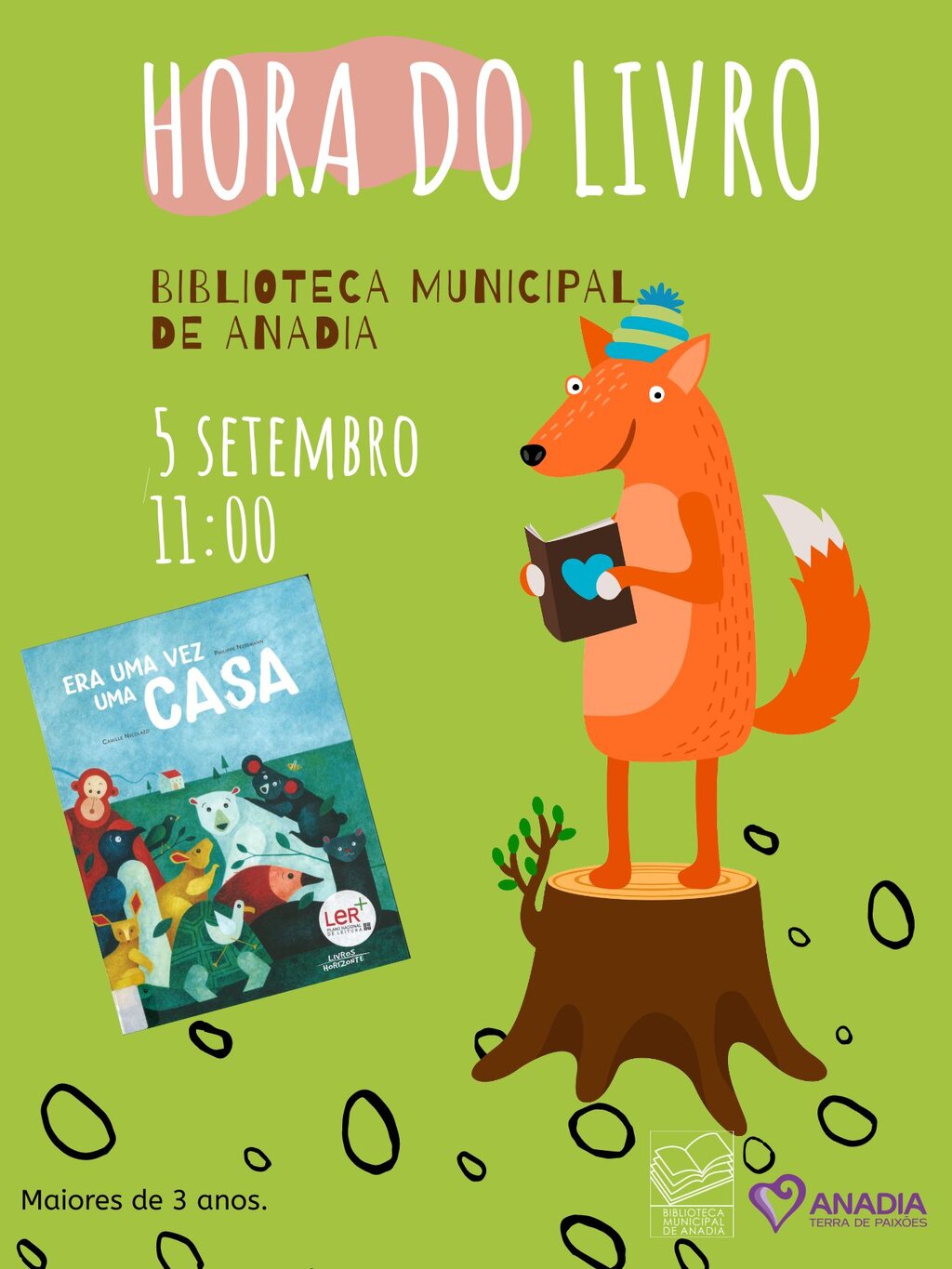 Hora do Livro: "Era uma vez uma casa"