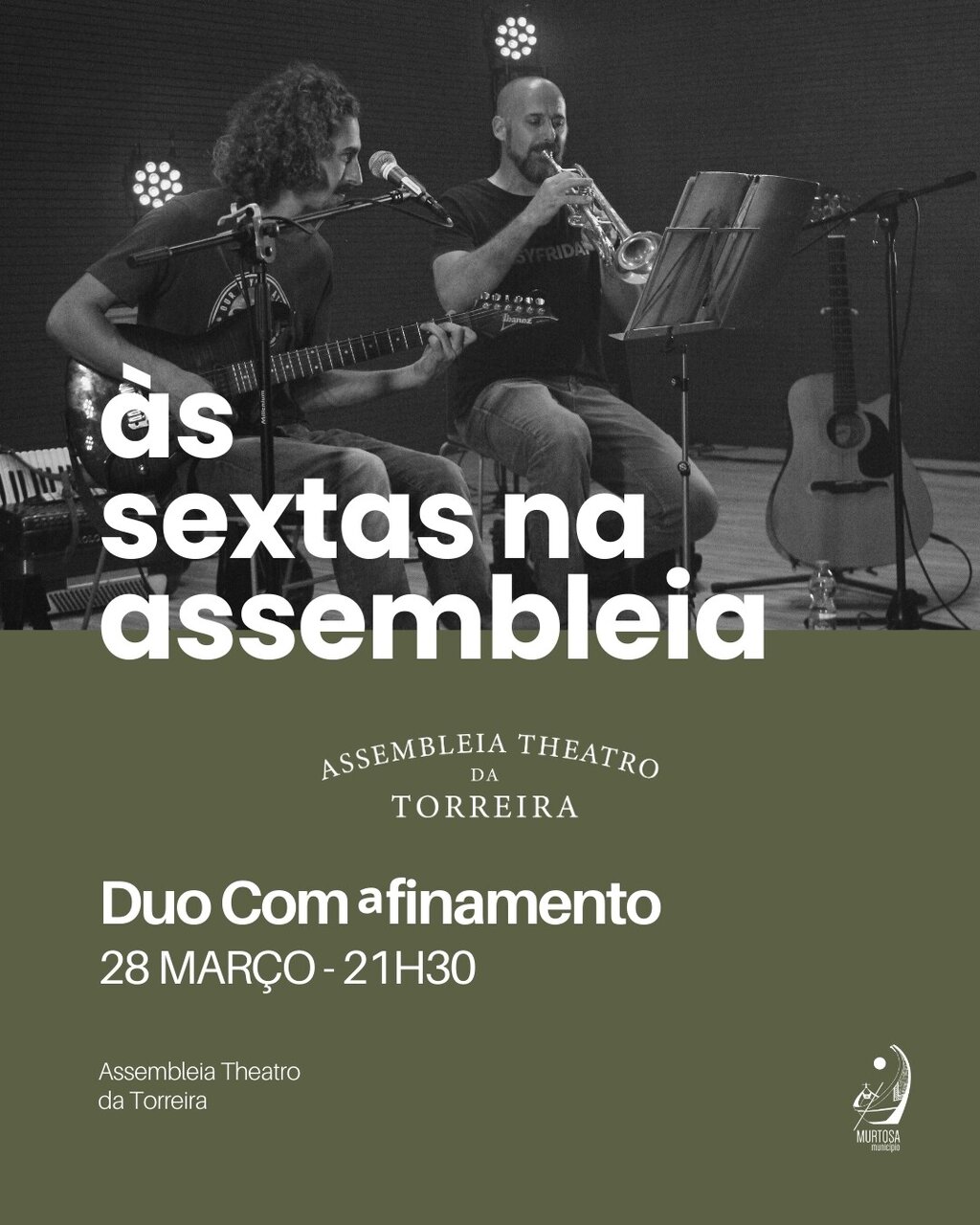 Às sextas, na Assembleia - Duo Com aFinamento