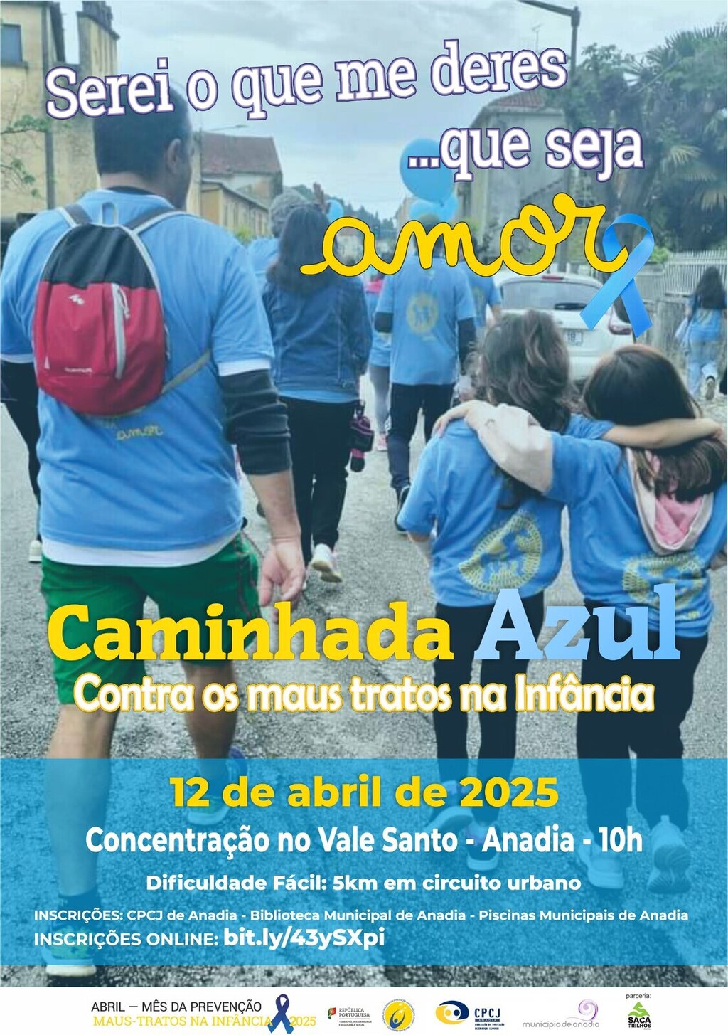 Caminhada Azul - Contra os maus tratos na infância
