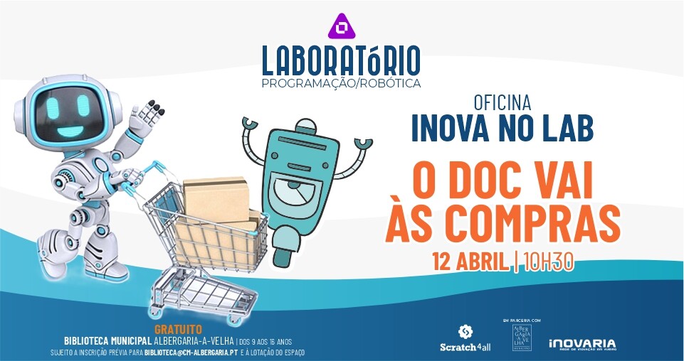 OFICINA - INOVA NO LAB  - O DOC VAI ÀS COMPRAS