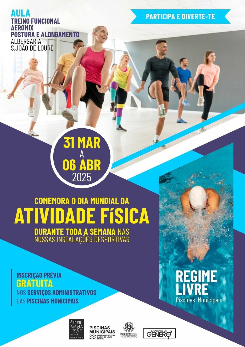 Comemoração do dia mundial da Atividade Física