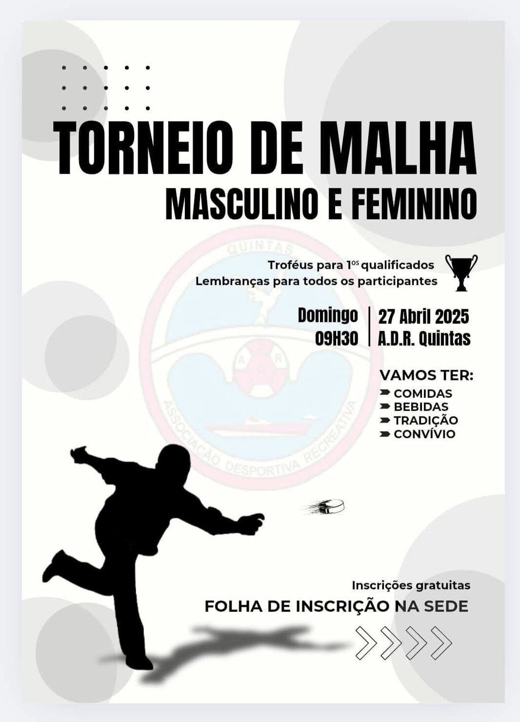 Torneio de Malha - ADR Quintas