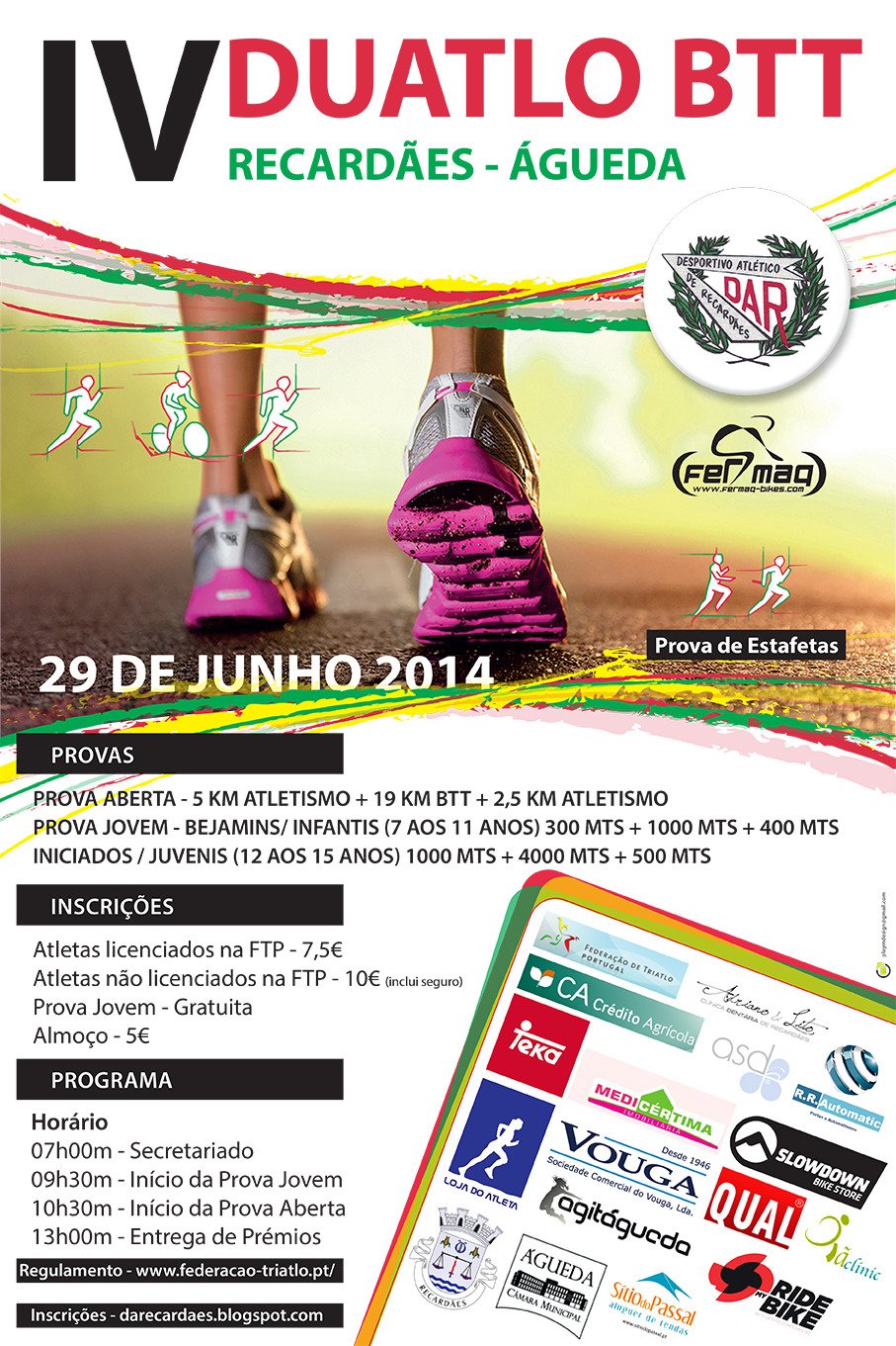 IV Duatlo de BTT de Recardães [Org.: DAR]