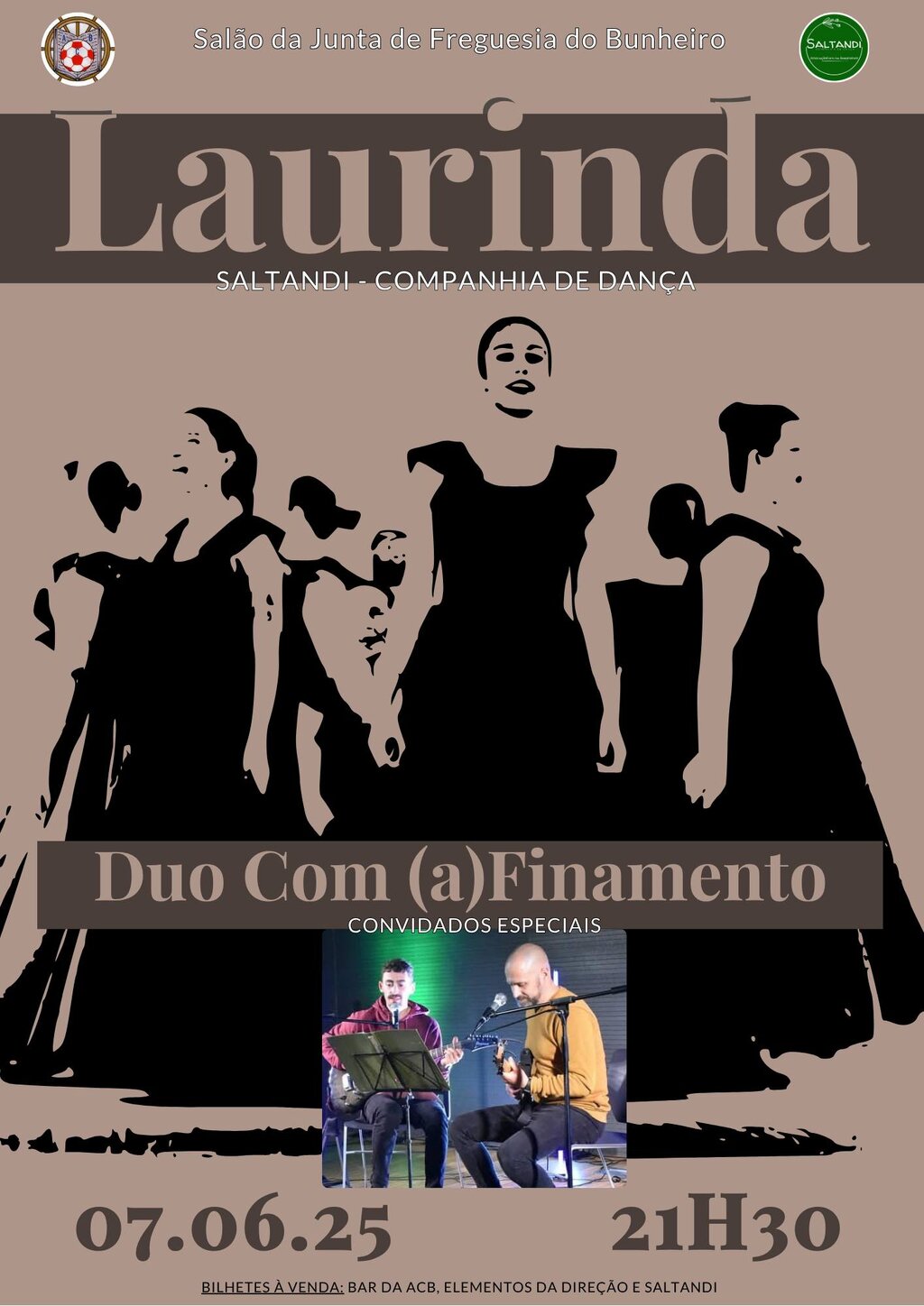 Espetáculo  "Laurinda" - Saltandi - Companhia de Dança