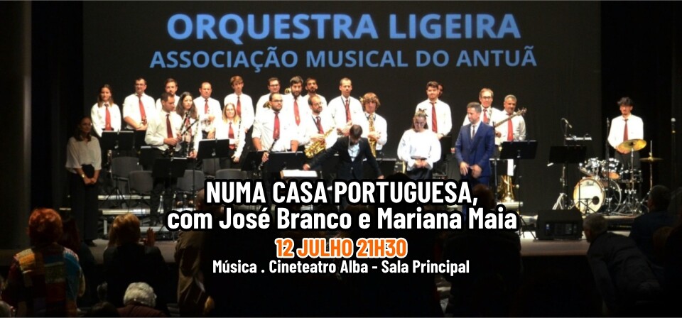 NUMA CASA PORTUGUESA, com José Branco e Mariana Maia