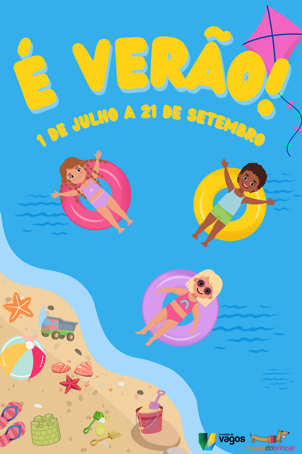 EXPOSIÇÃO TEMPORÁRIA NO MUSEU DO BRINCAR | “É VERÃO!”