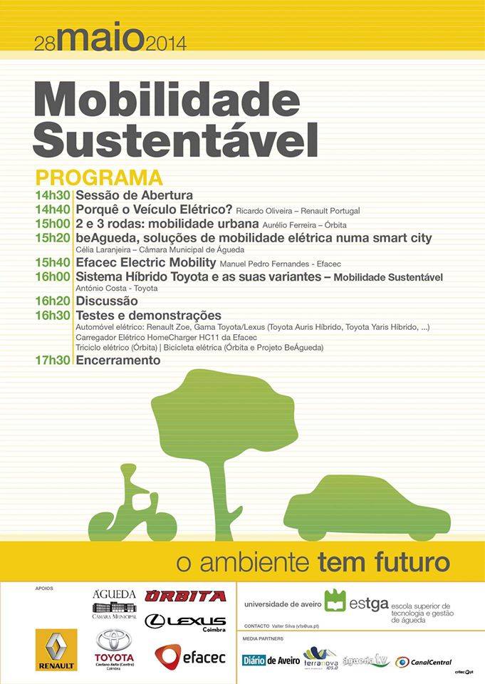 ESTGA dinamiza palestra sobre Mobilidade Elétrica