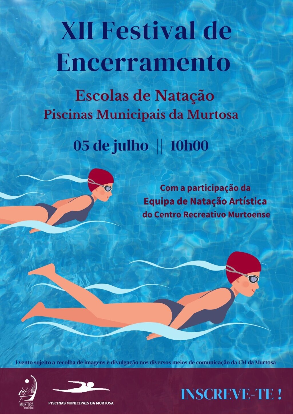 Festival de Encerramento das Escolas de Natação | Piscinas Municipais da Murtosa