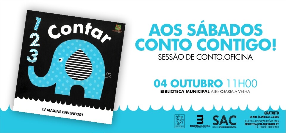 AOS SÁBADOS, CONTO CONTIGO! SESSÕES DE CONTO.OFICINA