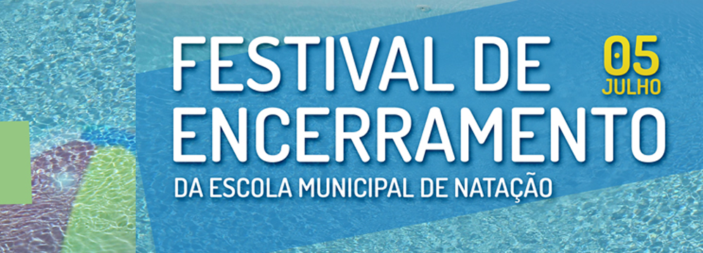 Festival de encerramento da Escola Municipal de Natação