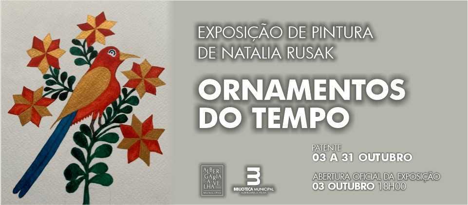 Exposição de pintura de Natalia Rusak