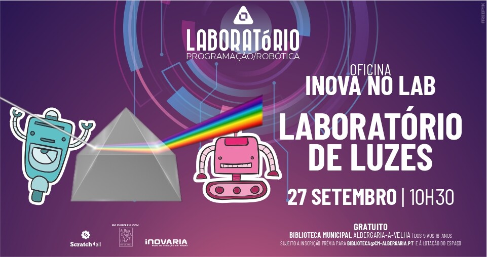 OFICINA INOVA NO LAB - Laboratório de Luzes