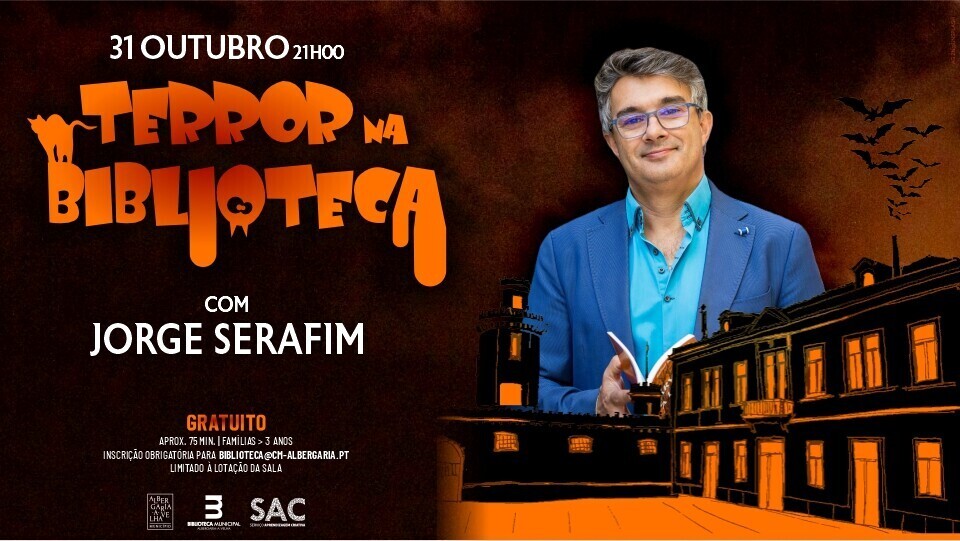 TERROR NA BIBLIOTECA COM JORGE SERAFIM