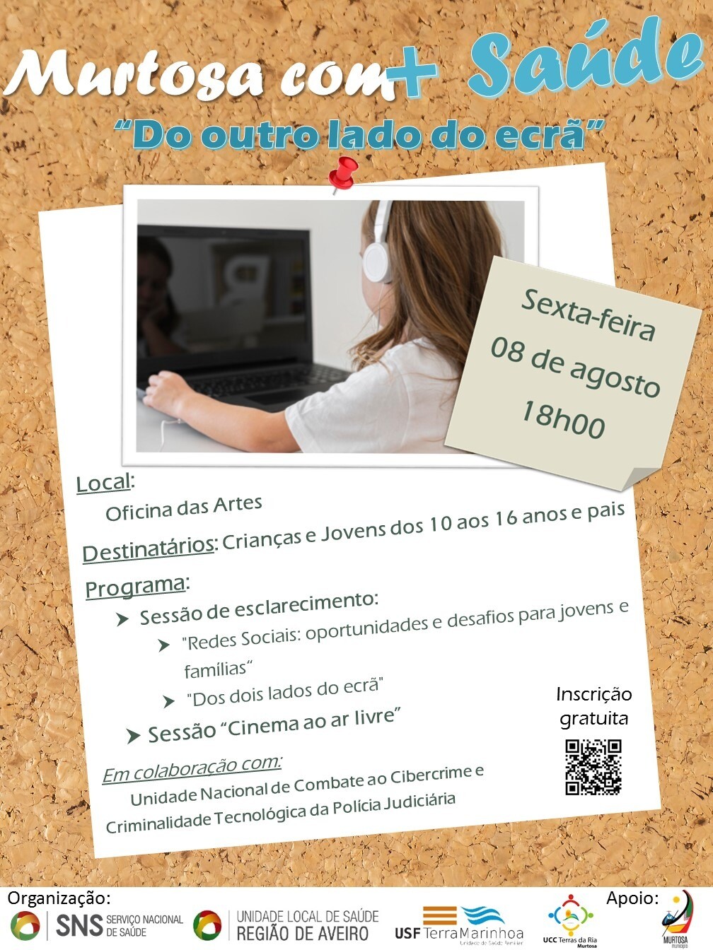 Murtosa com + Saúde - "Do outro lado do ecrã" 