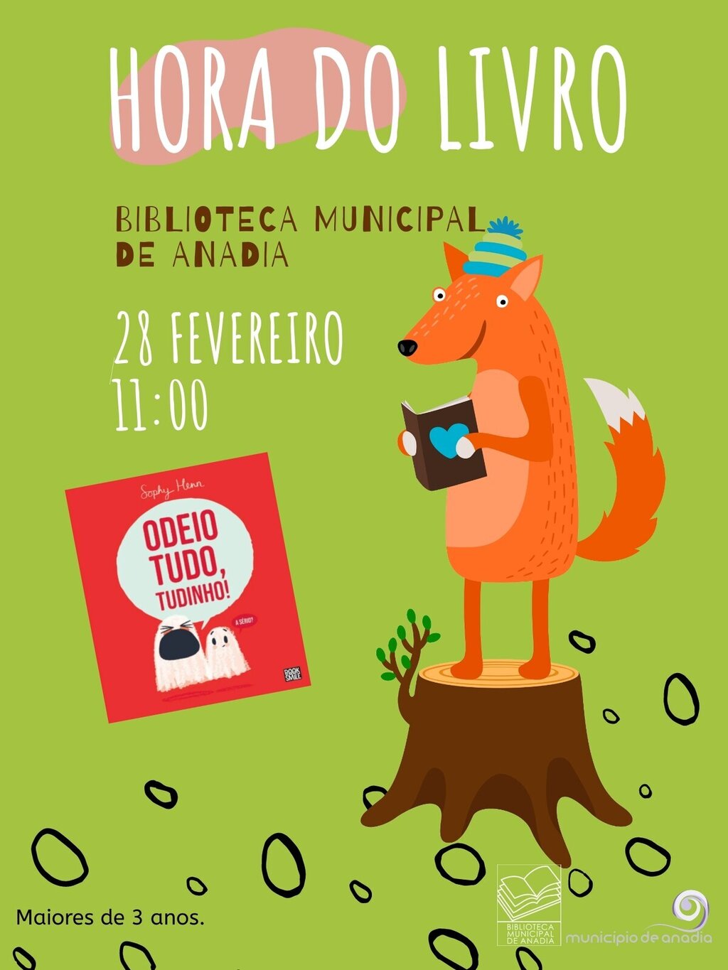 Hora do Livro: "Odeio tudo, tudinho"