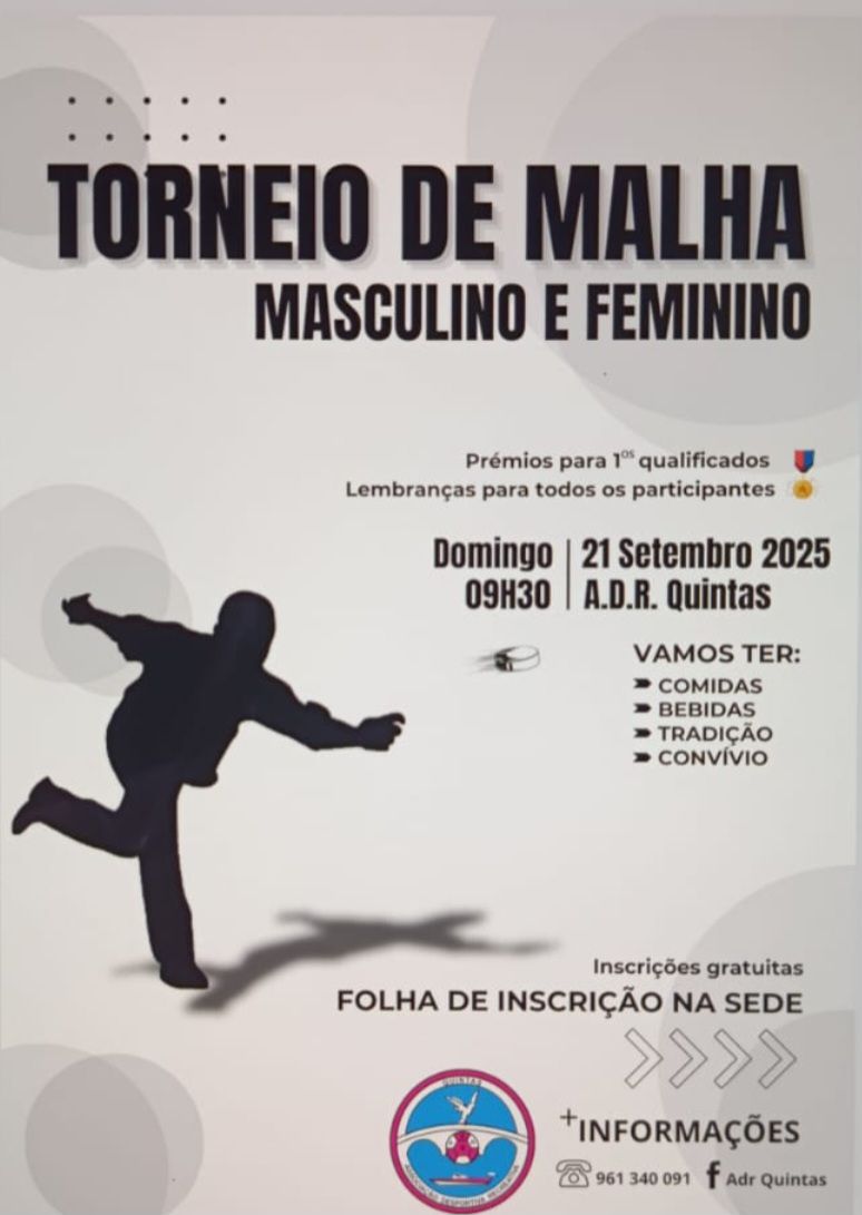 Torneio de Malha - ADR Quintas