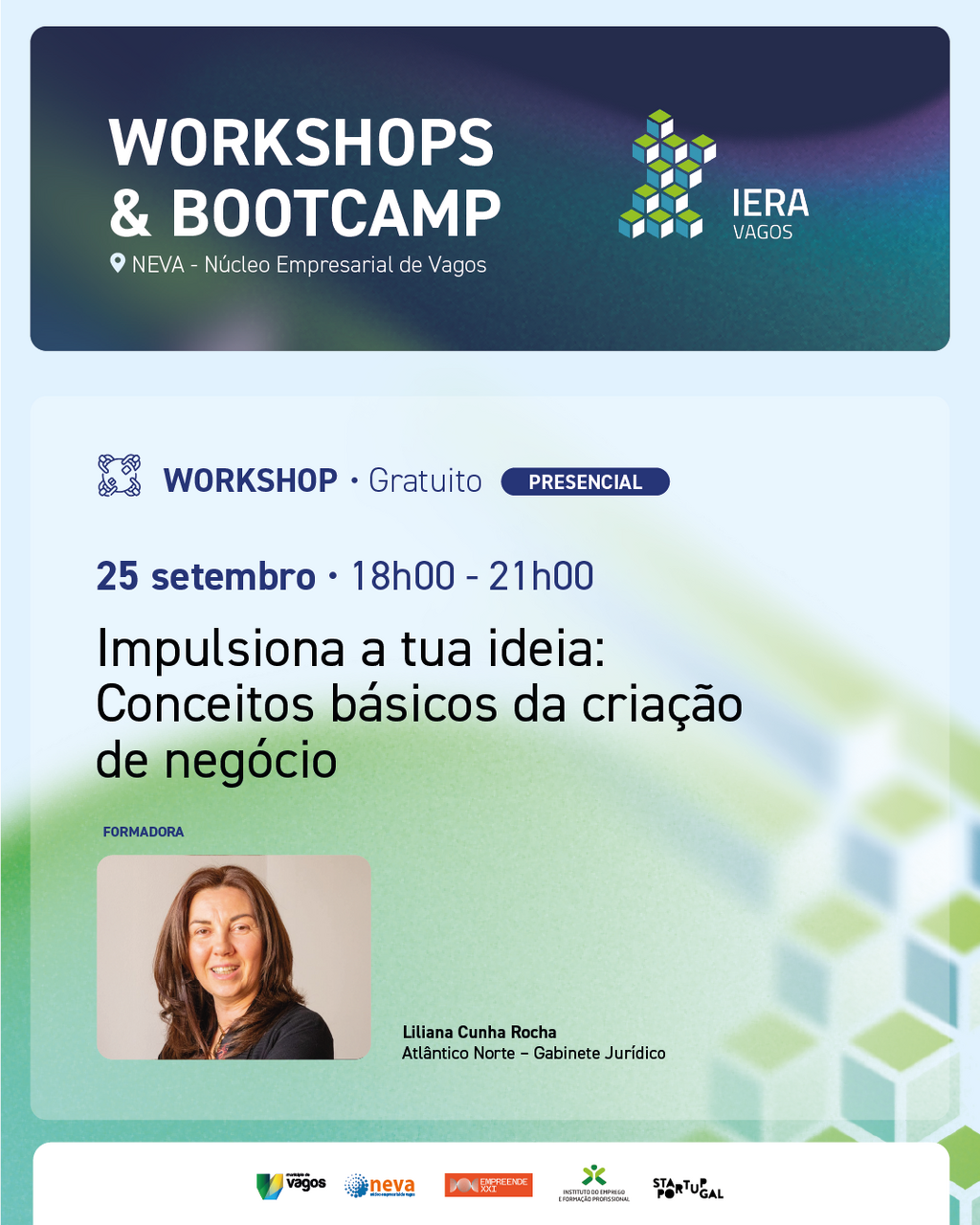 Workshop:“Impulsiona a tua ideia: conceitos básicos de criação de negócios”