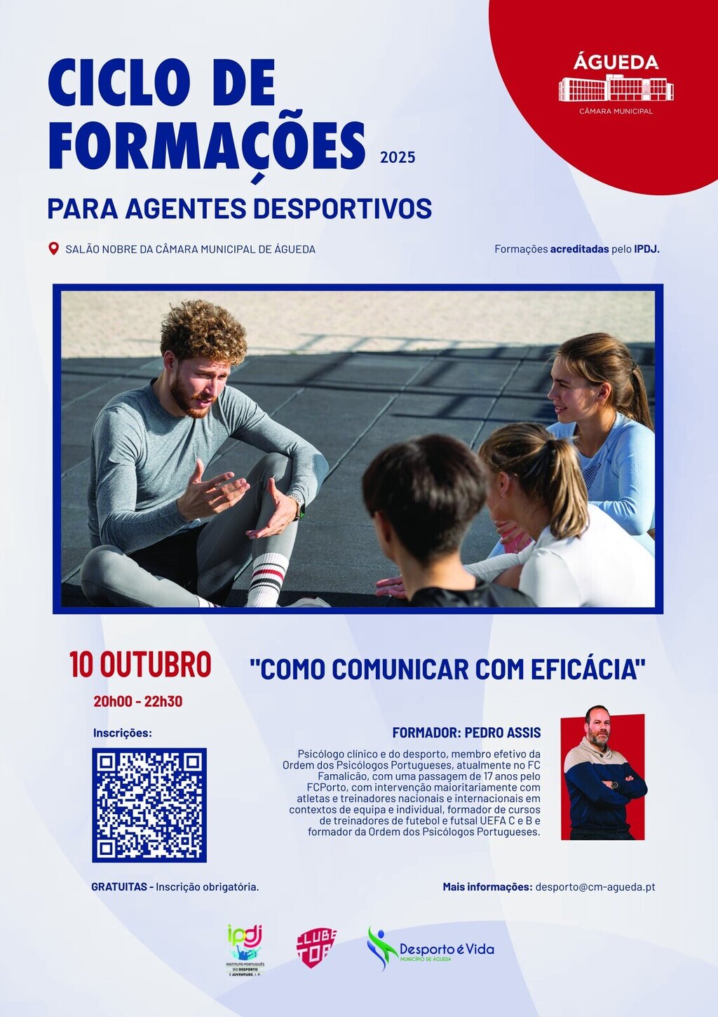 Ciclo de Formações 2025 para Agentes Desportivos