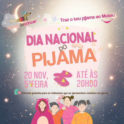 Dia do Pijama no Museu do Brincar