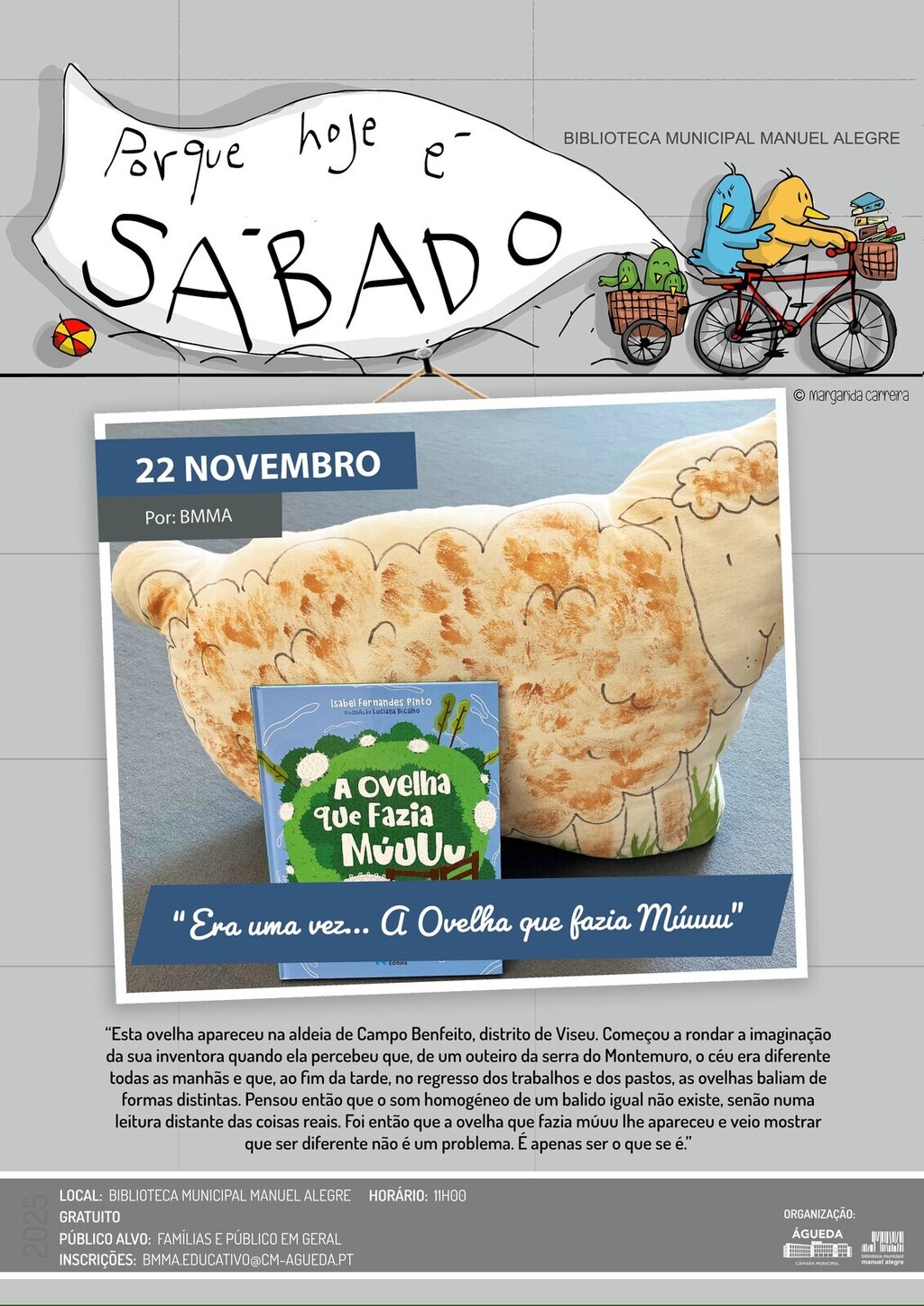 “Porque hoje é sábado: Era uma vez... A Ovelha que fazia Múuuu”