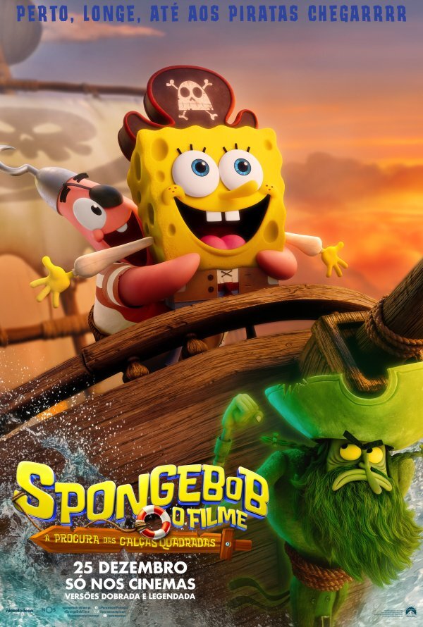 "Spongebob o Filme: À Procura das Calças Quadradas" M/12