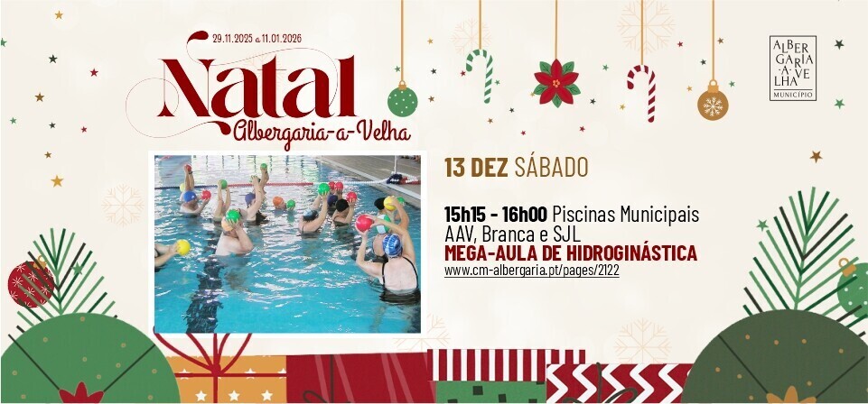 MEGA-AULA DE HIDROGINÁSTICA