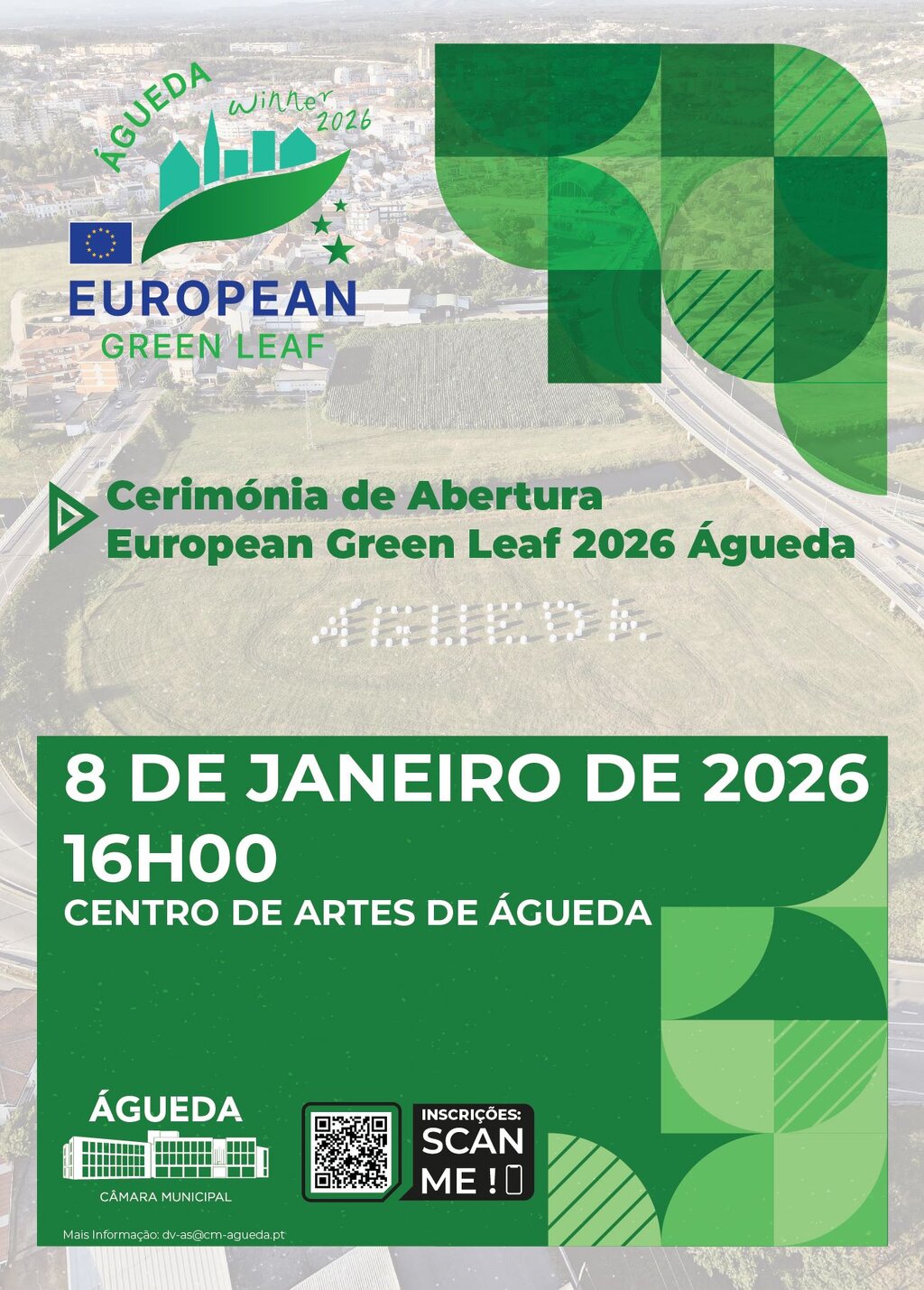 Cerimónia de Abertura - European Green Leaf 2026 Águeda