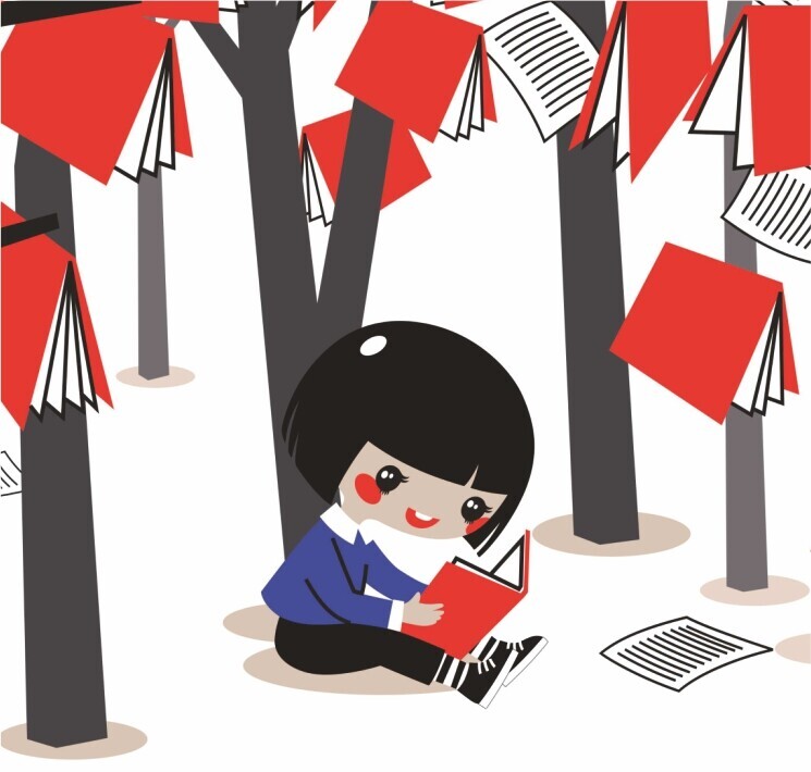 Exposição de ilustração inserida no XII Encontro Para Além de Princesas e Dragões