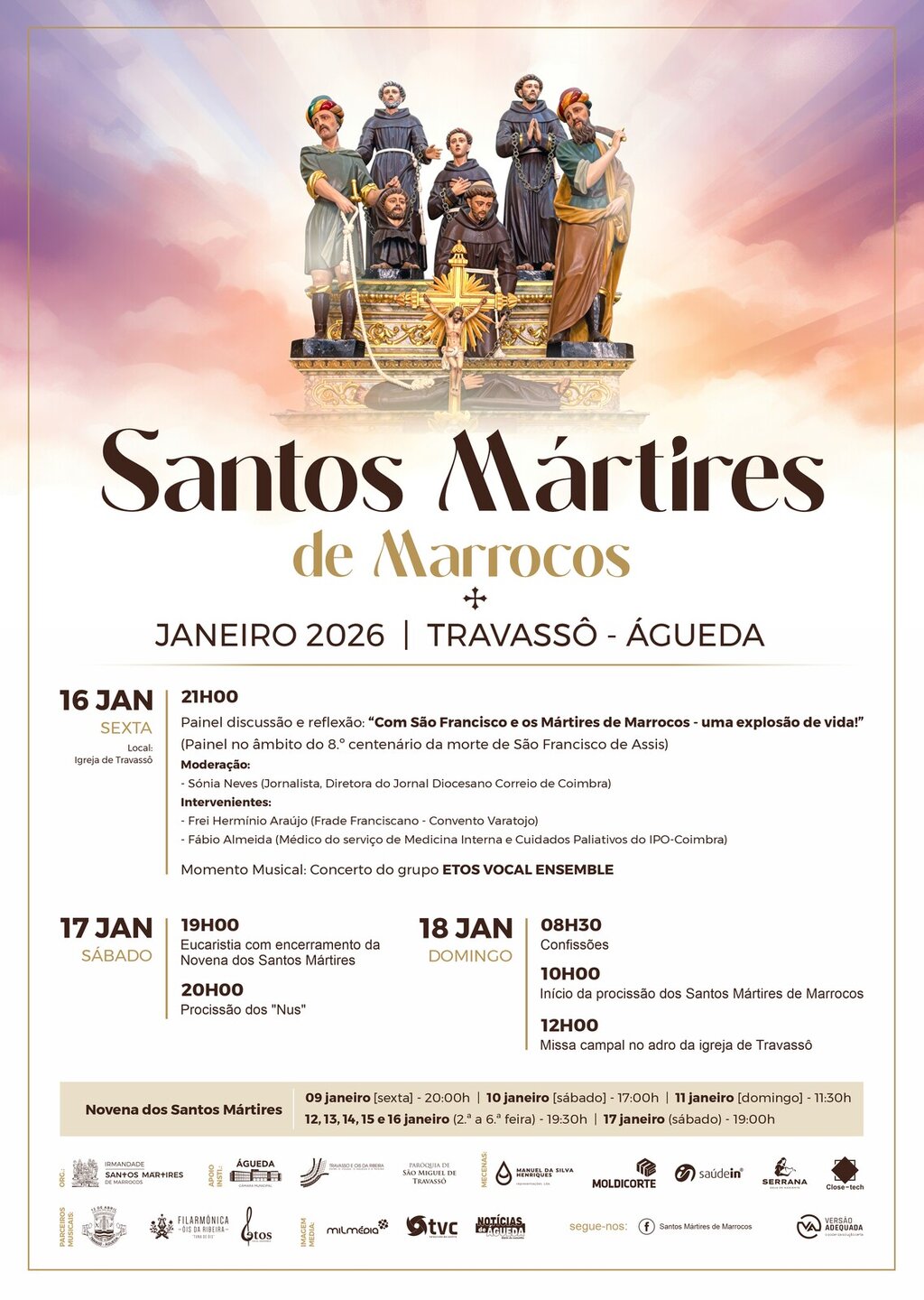 Romaria dos Santos Mártires de Marrocos 2026