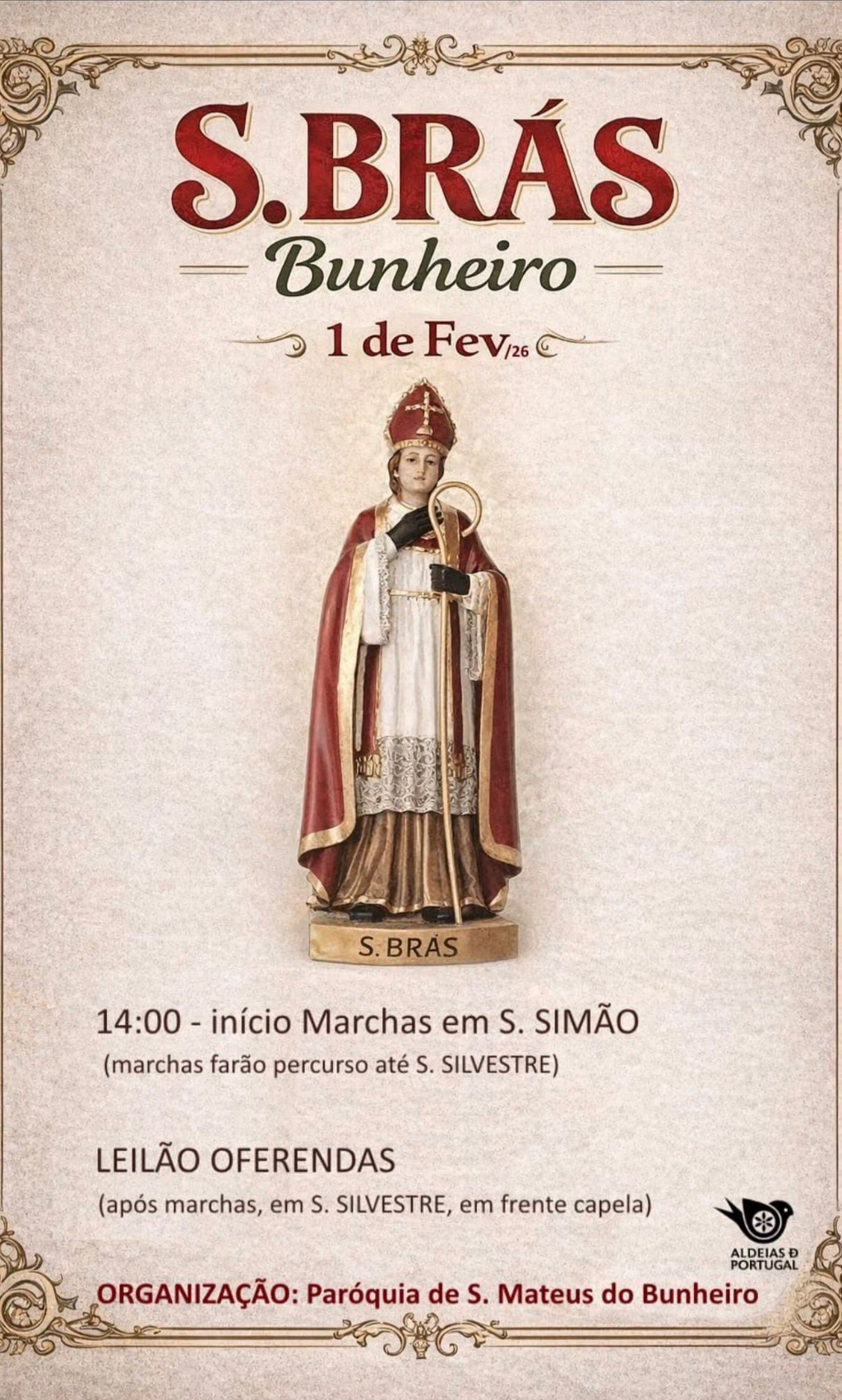 Festas em honra S. Brás - Bunheiro