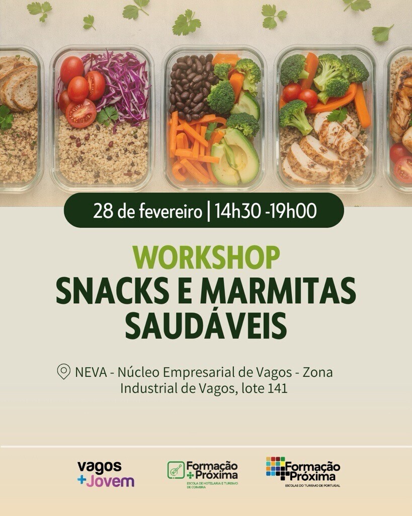 Formação “Snacks e Marmitas Saudáveis: do Planeamento à Conservação” 