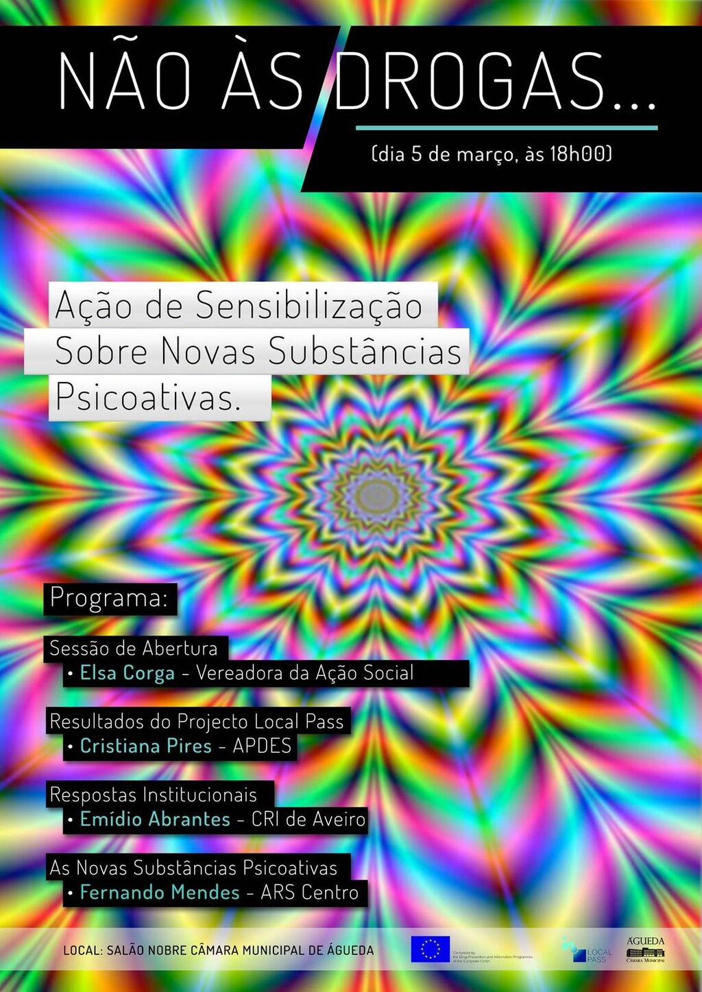 Sessão de Sensibilização "NÃO ÀS DROGAS"