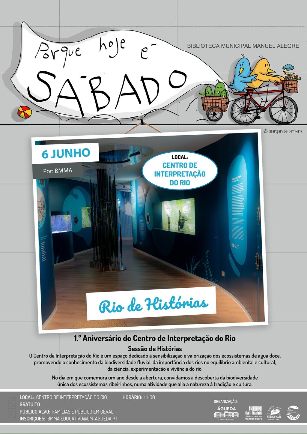 “Porque hoje é sábado... Rio de Histórias”