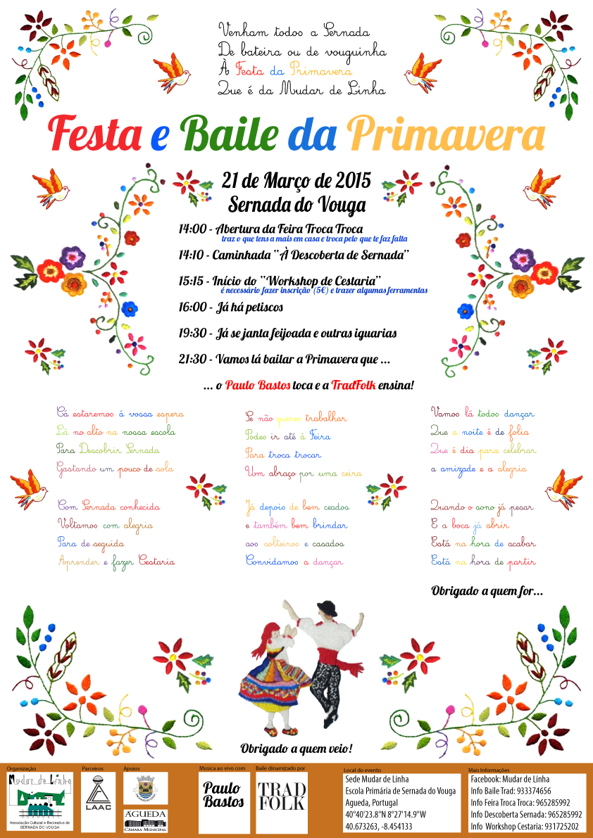 FESTA E BAILE DA PRIMAVERA